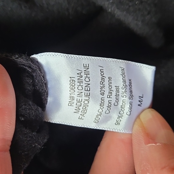 Young Fabulous & Broke Tie Dye Cropped Hoodie Sweatshirt Size M/L Boho - Picture 5 of 5